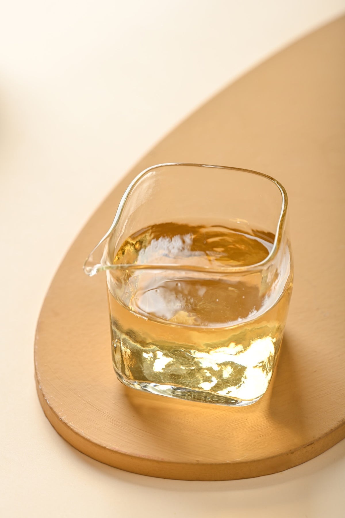 Organic White Tea compressed leaf tea cookie